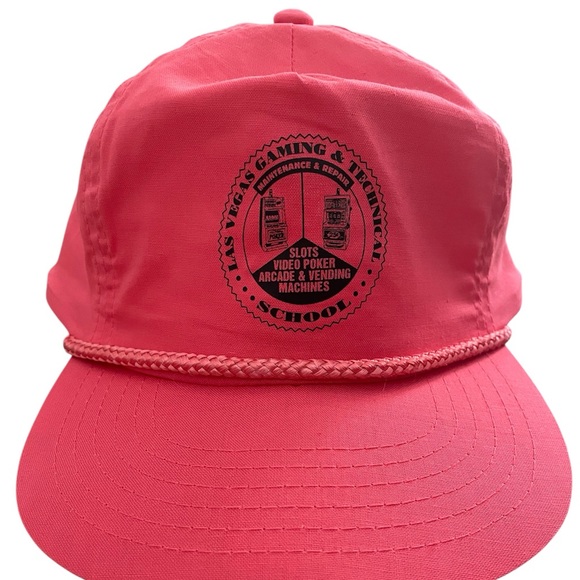 Vintage Other - Vintage Las Vegas Gaming and technical school hat